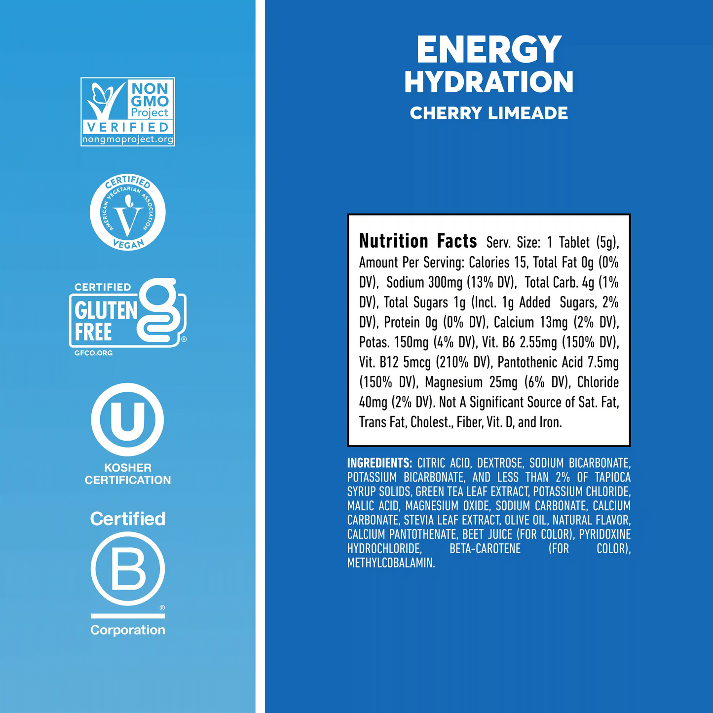 Nuun Energy Caffeine + B Vitamins