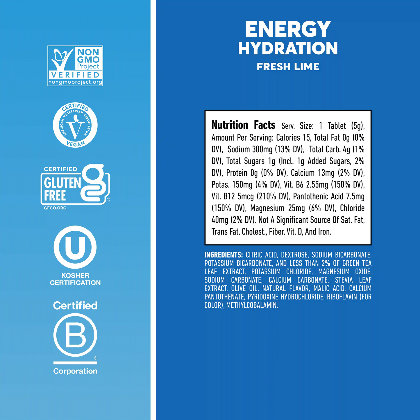 Nuun Energy Caffeine + B Vitamins