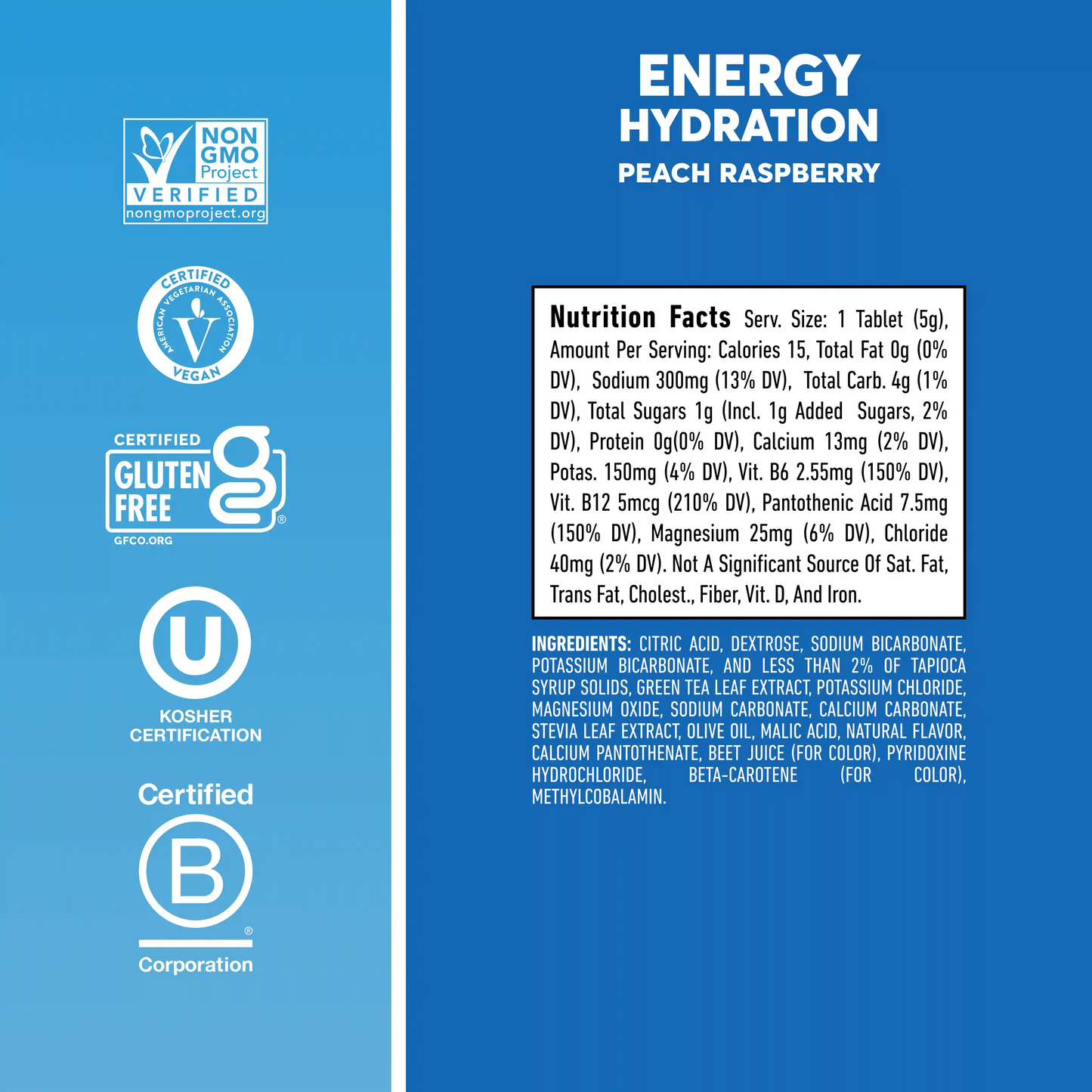 Nuun Energy Caffeine + B Vitamins