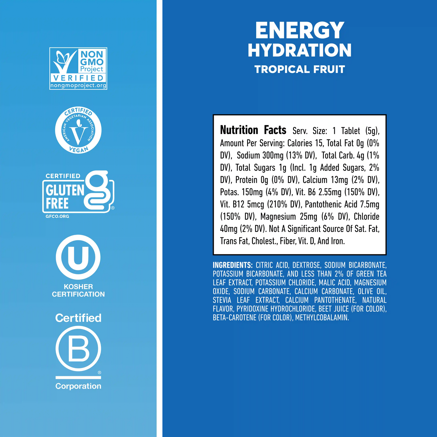 Nuun Energy Caffeine + B Vitamins