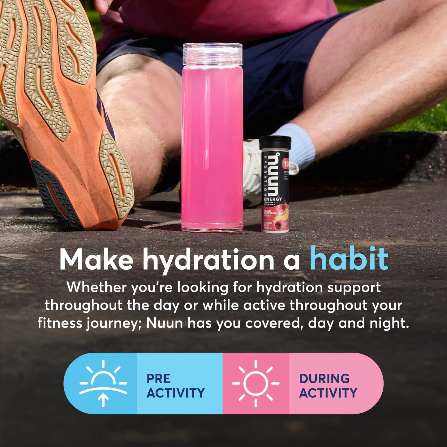 Nuun Energy Caffeine + B Vitamins 8-Pack