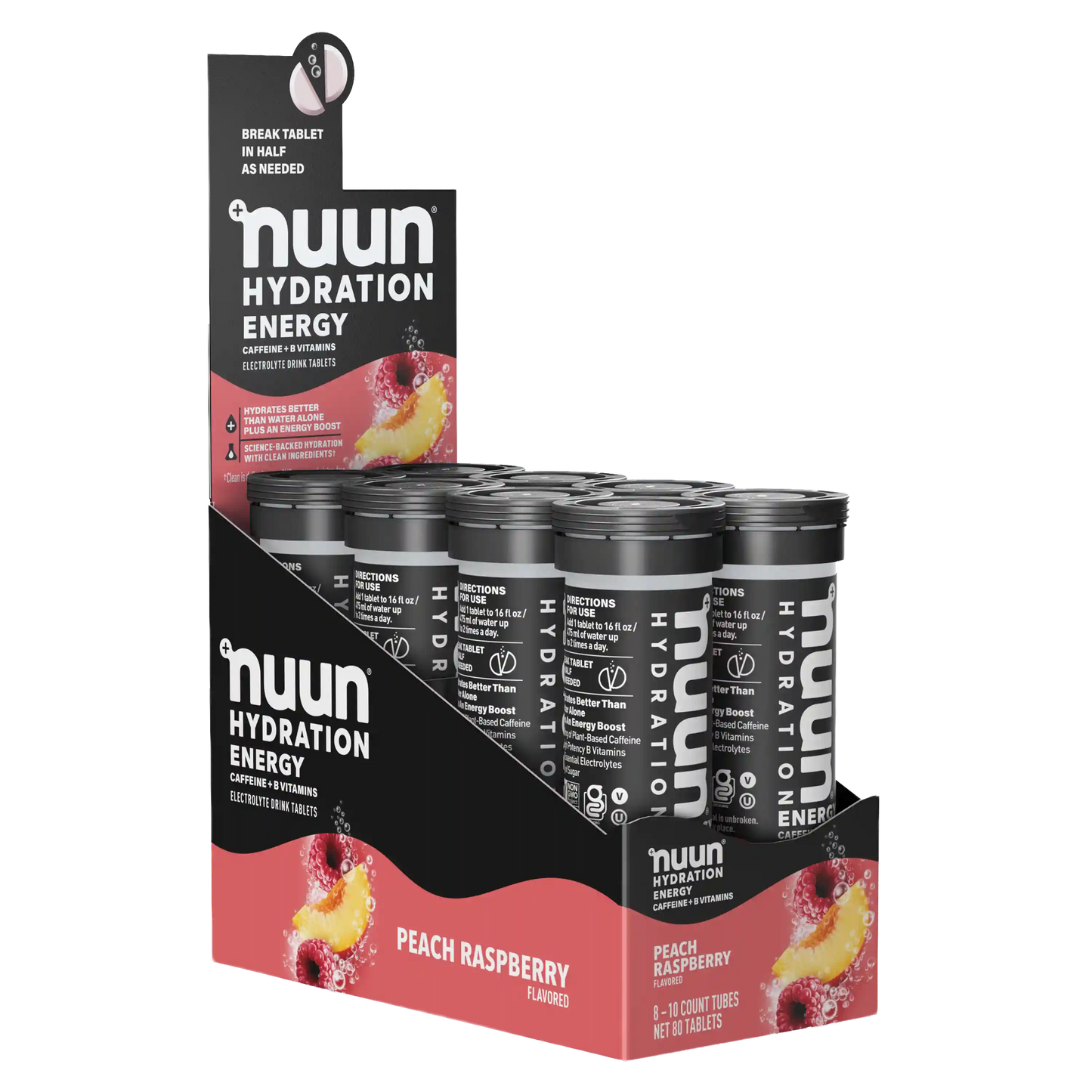 Nuun Energy Caffeine + B Vitamins 8-Pack