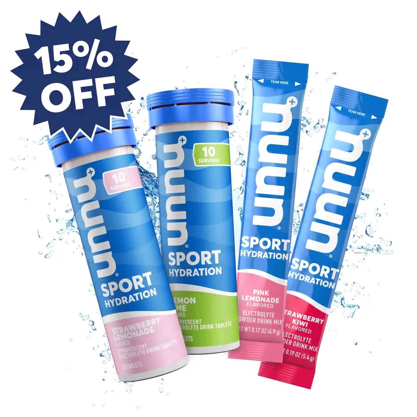 Nuun Still vs. Sparkling Bundle - 15% Off