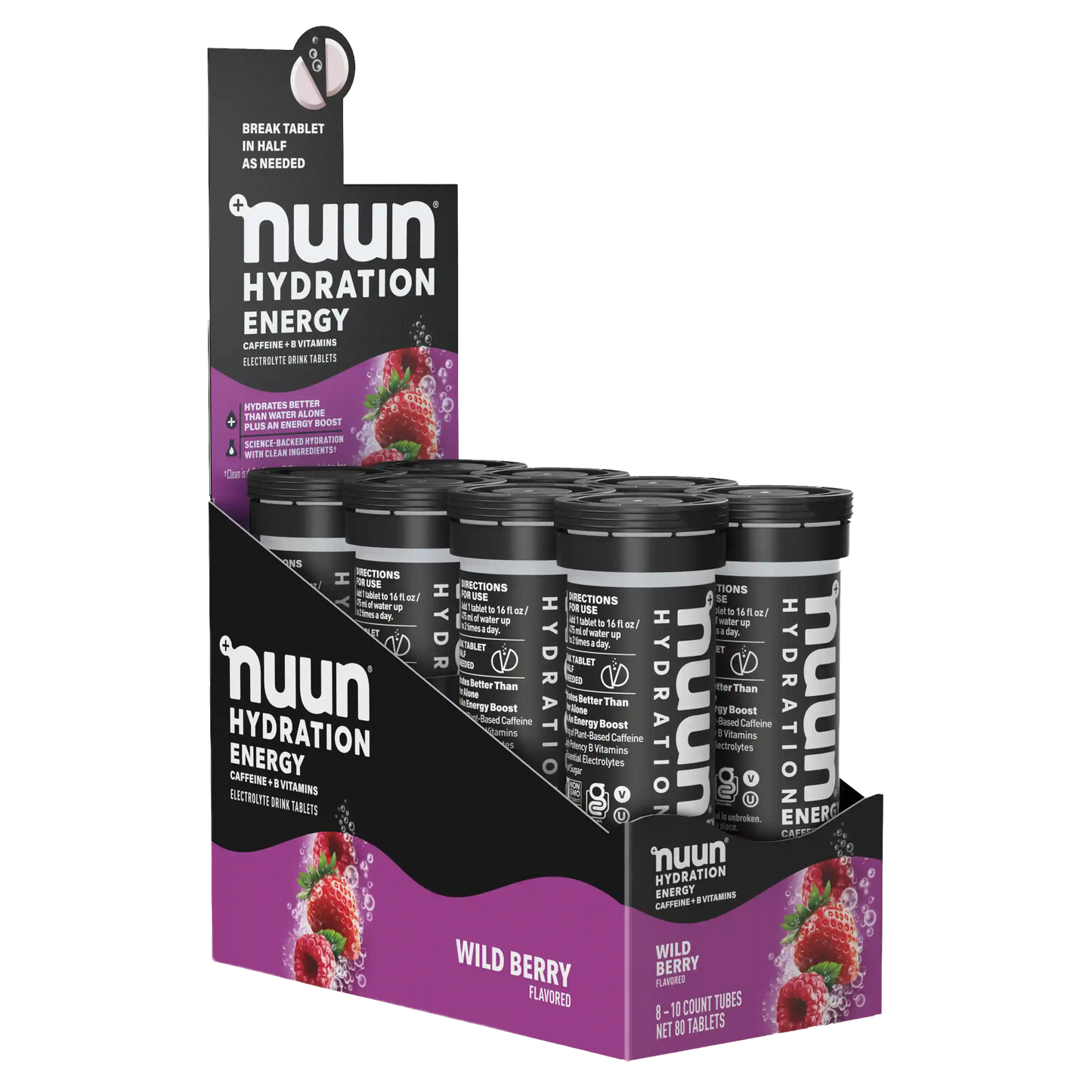 Nuun Energy Caffeine + B Vitamins 8-Pack