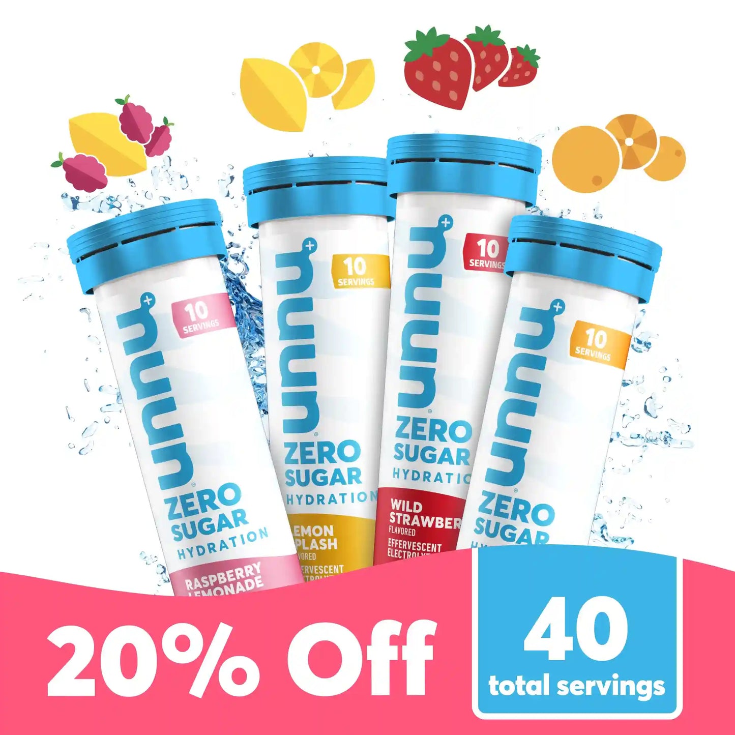 Nuun Zero Sugar Bundle - 20% Off