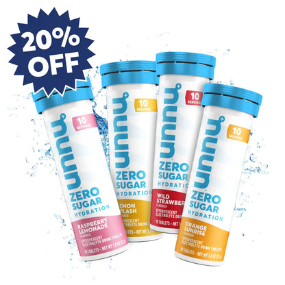 Nuun Zero Sugar Bundle - 20% Off